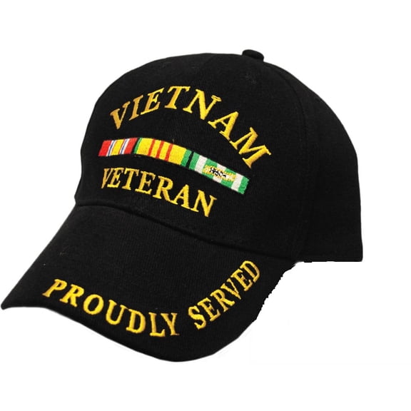 Military Veteran Proudly Served In Vietnam War Baseball Style Hat Cap
