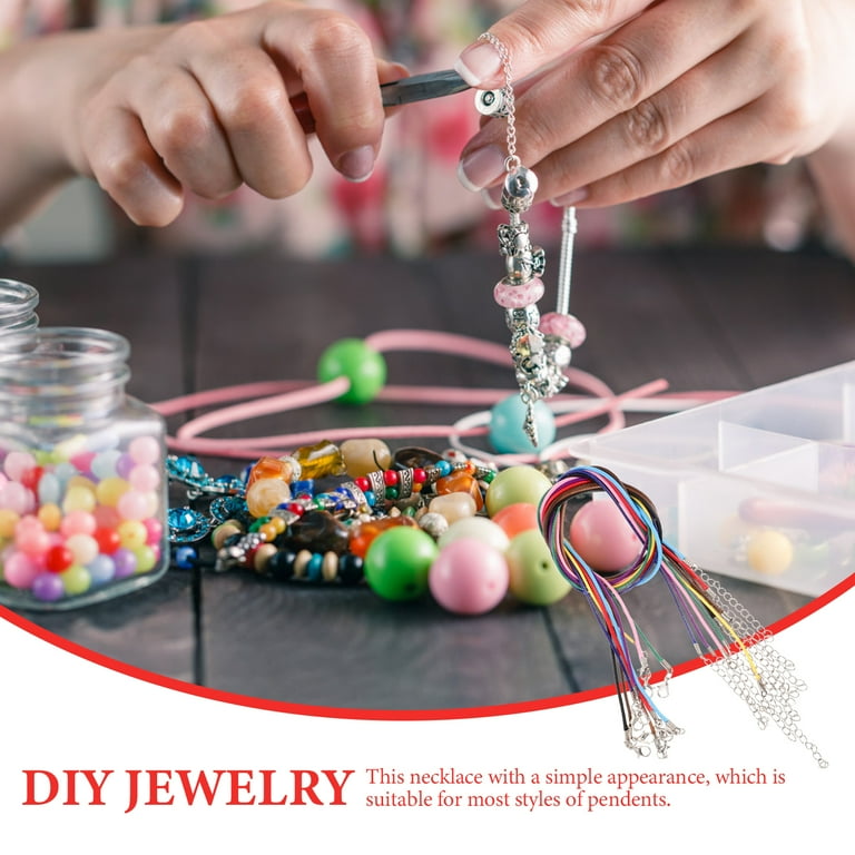 Necklace string with clasp deals