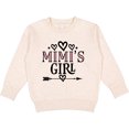thumbnail image 2 of Inktastic Mimi Girl Granddaughter Toddler Sweatshirt, 2 of 4