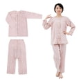 thumbnail image 2 of BloomJoy Scrubs for Women Bedridden Patient Clothing Design Patient Clothing Suitable For Postoperative Care Fracture Paralysis Bedridden Care Comfortable Cloth Short( Top), 2 of 7