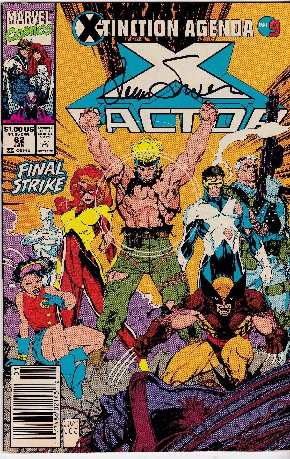 X-Factor #62 Signed by Louise Simonson