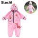 thumbnail image 1 of Traje de lluvia para niños, impermeable con diseño de dinosaurio para niños pequeños, chaqueta y mono, traje para bebé, 1 of 8