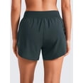 thumbnail image 2 of Shorts CRZ YOGA cintura media estilo delfín con abertura lateral 10 cm XS, 2 of 5