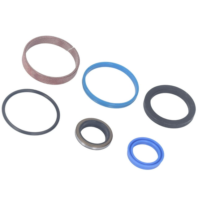 Kit De Sello Para Montacargas, Baja Fricción 0009608077 Kit De Sello De Cilindro De Inclinación Resistente A Altas Temperaturas Elástico Anticorrosivo Para H12 16 18 20 Para