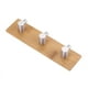 thumbnail image 5 of Gancho de Pared de Bambú Sincero Colgador de Acero Inoxidable para Bolsos Llaves y Toallas, 5 of 10