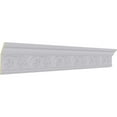 thumbnail image 4 of 5 5/8"H x 2 1/4"P x 6"F x 94 1/2"L Floral Crown Moulding, 4 of 14