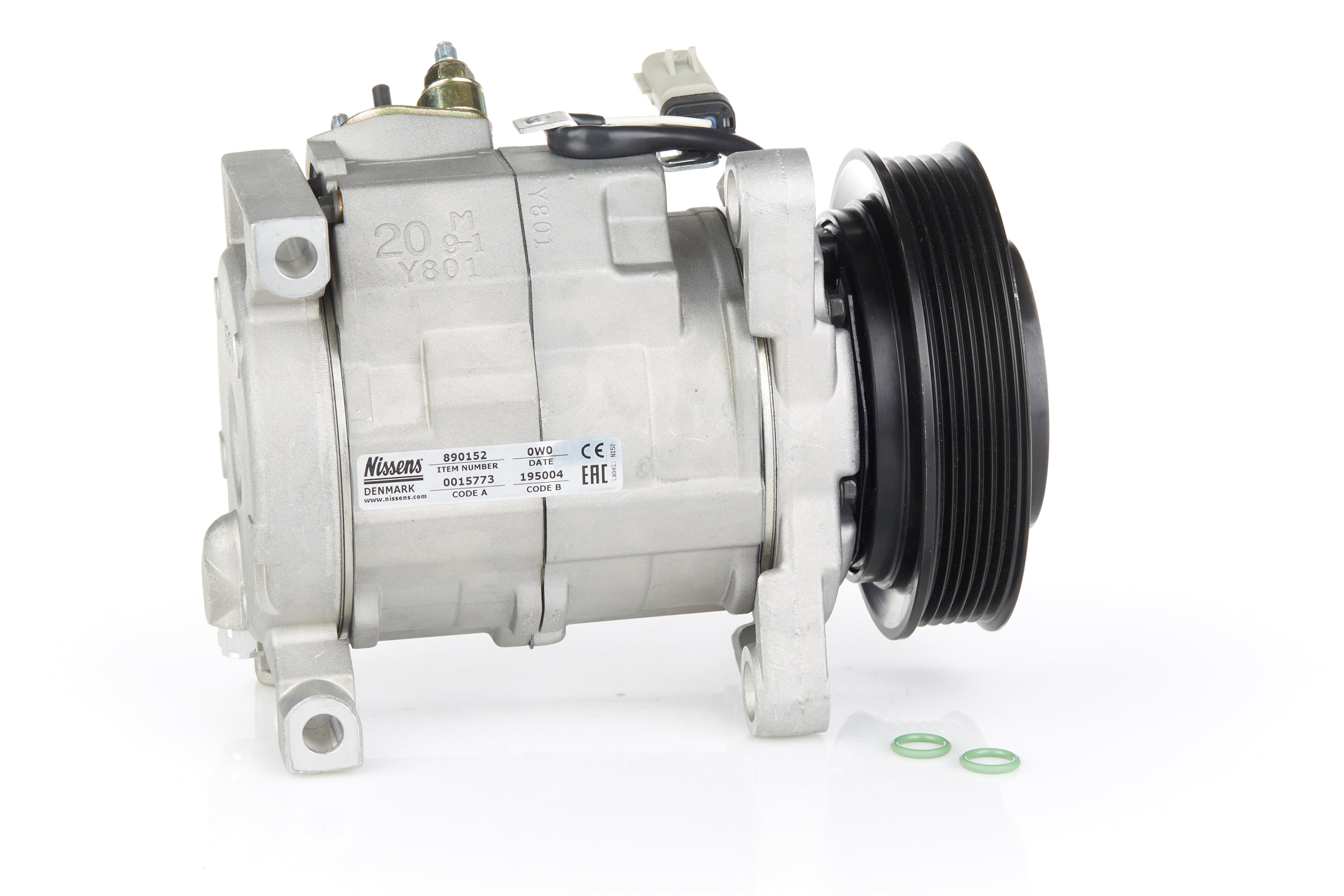 A/C AC Compressor Compatible with 2008-2016 Chrysler Town & Country 3.6L V6 Denso 10S20H Replaces K5005441AK 05005441AJ 5005441AC K5005441AF K5005441AI 05005441AC 5005441AH 5005441AI