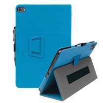 Fancing for Lville LVEC10 Tablet Case,PU Leather Folio Folding Stand Protective Cover with Pencil Holder & Wrist Strap Case for HiGrace C10/Lville C10/Freeski/HotLight 2024 10 inch Tablet(Blue)