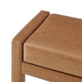 thumbnail image 6 of Lucca PU Bench, 6 of 9