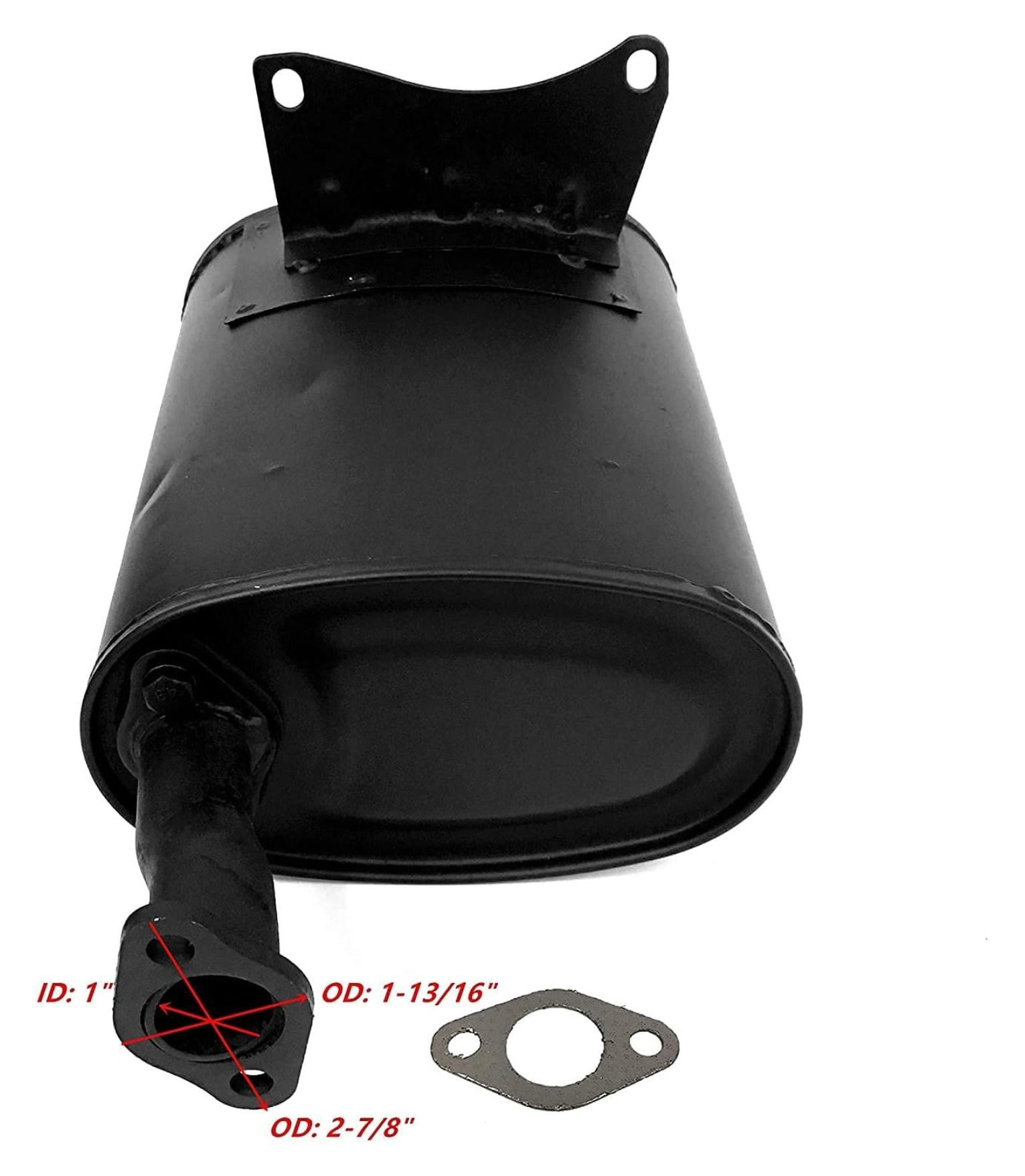 Exhaust Muffler For Predator For Champion For Duromax DuroMax For UST Kingcraft For All Power 5500W 6000W 6500W 7000W 7250W 7500W 8000W 8500W 9000W 420CC 11HP 13HP Non-Inverter Gas Generator