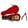 thumbnail image 2 of Miniature Guitar,Minature Guitar Model Wooden Guitar Replica Guitar Model Finely Tuned Performance, 2 of 12
