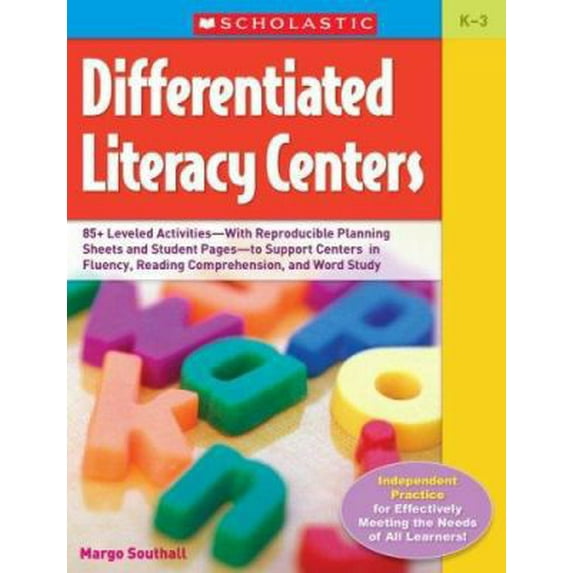 Pre-Owned Differentiated Literacy Centers: Hundreds of Leveled Activities-With Reproducible Planning Sheets and Student Pages-to Support Centers in Fluency, Re... (Paperback) 0439899095 9780439899093