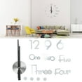 thumbnail image 4 of Large Wall Clock, Frameless DIY Decor Clock Mirror  Atomic Wall Clock, Modern Simple Style Decor Clock For  Office Room Decor, Minimalist, 4 of 8