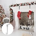 thumbnail image 4 of 4 Soportes Para Calcetines Navideños Ganchos Metálicos Para Colgar Calcetines Navideños Soportes Para Calcetines Para La Repisa De La Chimenea Para Decoraciones Navideñas, 4 of 6