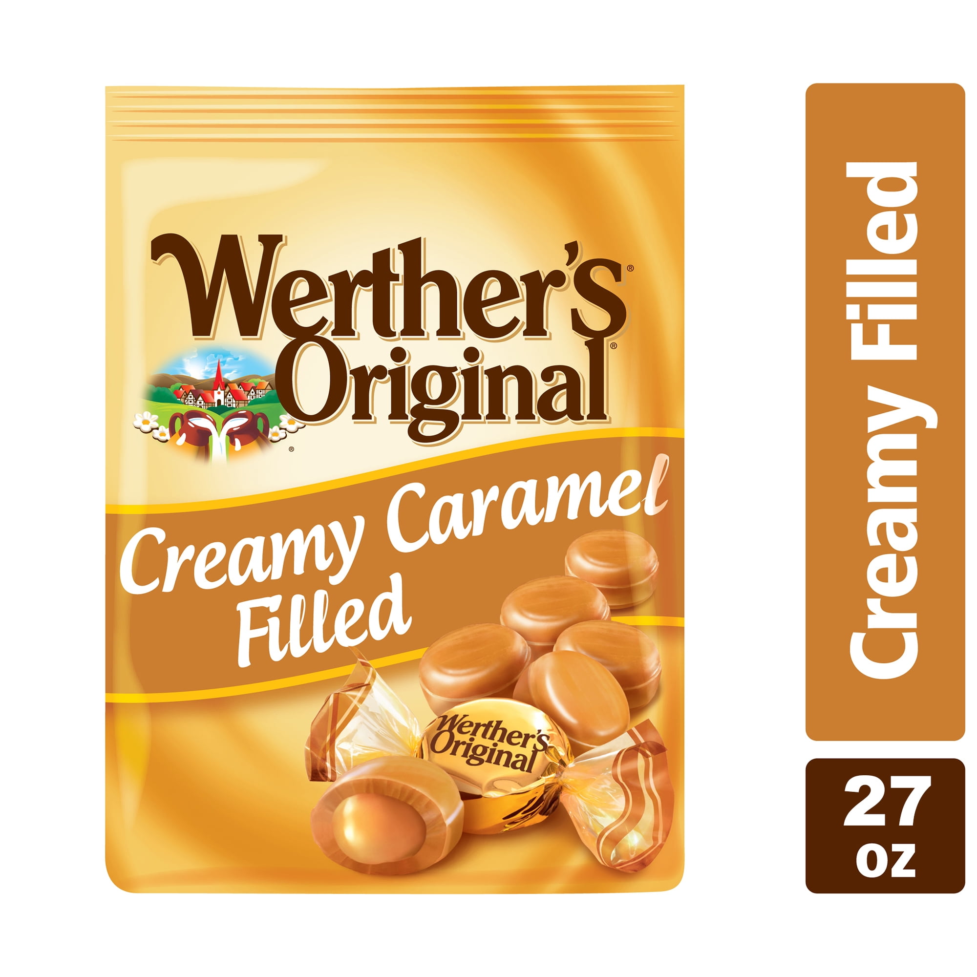 Werther's Original Creamy Caramel Filled Candy, 27 oz