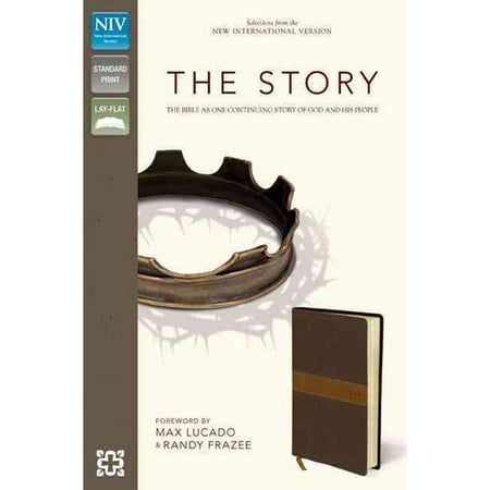 The Story: The Bible as One Continuing Story of God and His People: Selections from the New International Version: Chocolate / Tan Italian Duo-Tone