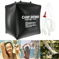 thumbnail image 2 of Miangastore 1 Set Solar Shower Bag Camping Shower Bag Solar Heating Bag Pouch for Outdoor, 2 of 8