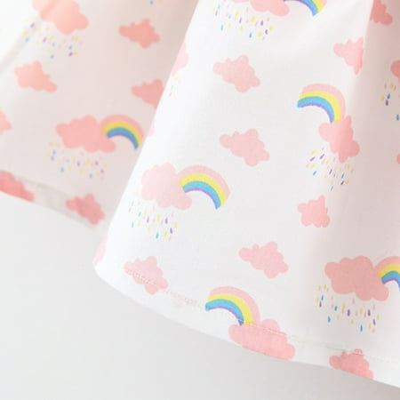 

kpoplk Summer Outfits For Toddler Boys Baby Girl Clothes Short Sleeve Tassel T-Shirt Tops Flared Pants Bell Bottoms Headband Summer Outfit(Pink)