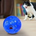thumbnail image 3 of 20 unids/set gato pelota de plástico juguetes campana 2 colores mascota jugando juguete de entrenamiento interactivo, 3 of 8