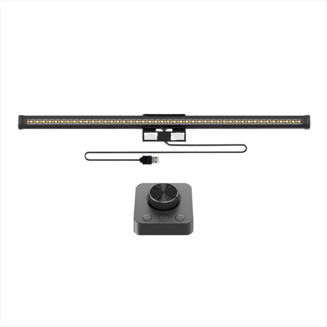 Barra de luz para pantalla Eye-Care, perilla de metal, control remoto, mesa, monitor de computadora, lámpara de trabajo LED, luz magnética USB, lámpara de escritorio de oficina.