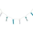 thumbnail image 4 of Northlight Jellyfish Patio Light Set - Blue and White - 6' White Wire - 10ct, 4 of 5