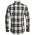 thumbnail image 4 of Cathalem Chemise de Plage Homme Manches Longues Classique Tissée, J L, 4 of 4