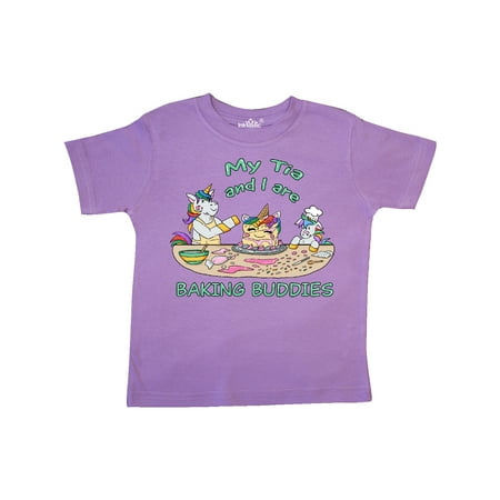 

Inktastic My Tia and I are Baking Buddies Gift Toddler Boy or Toddler Girl T-Shirt