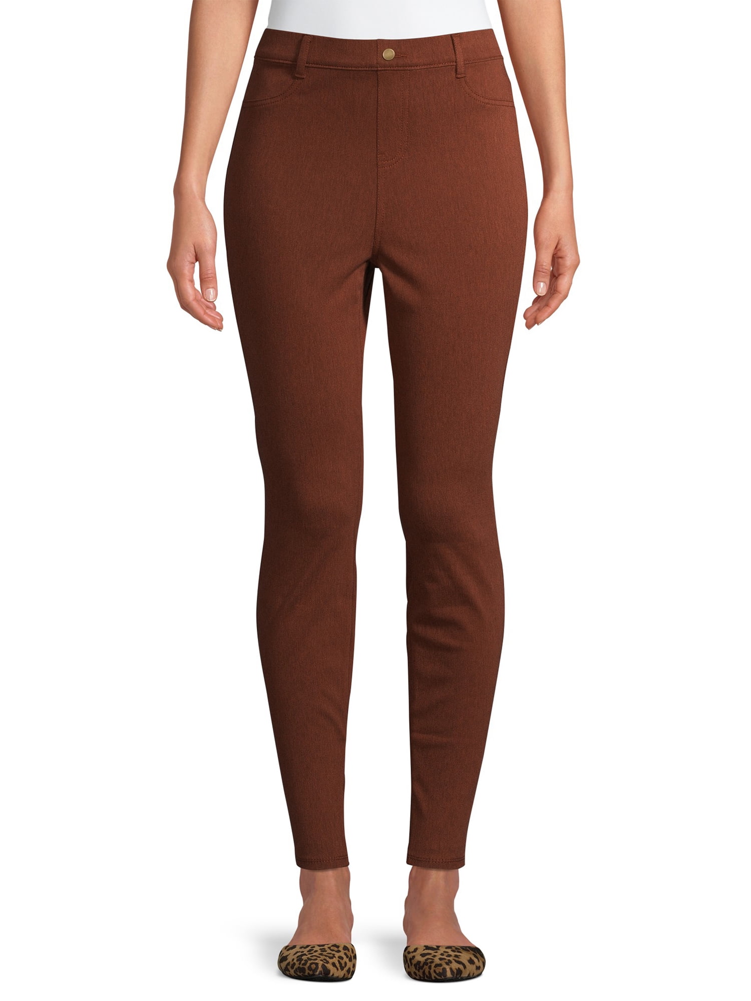 time and tru high rise ankle jegging