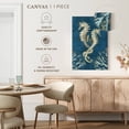thumbnail image 5 of Elephant Stock Playa Sealife Ii Indigo Wall Art - Vertical Canvas Wall Art - Living Room Wall Decor - Animal Canvas - Blue And Orange Decor By Paul Brent - 32" x 48", 5 of 8