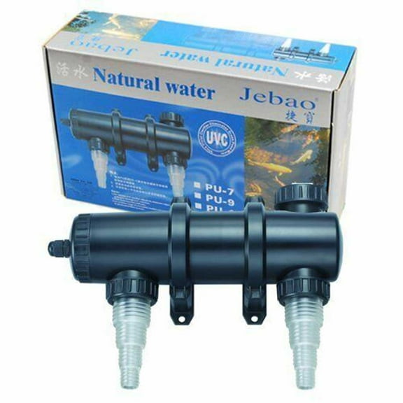 Jebao PU-11 PU-13 Koi Pond Aquarium UV Sterilizer Clarifier 13W
