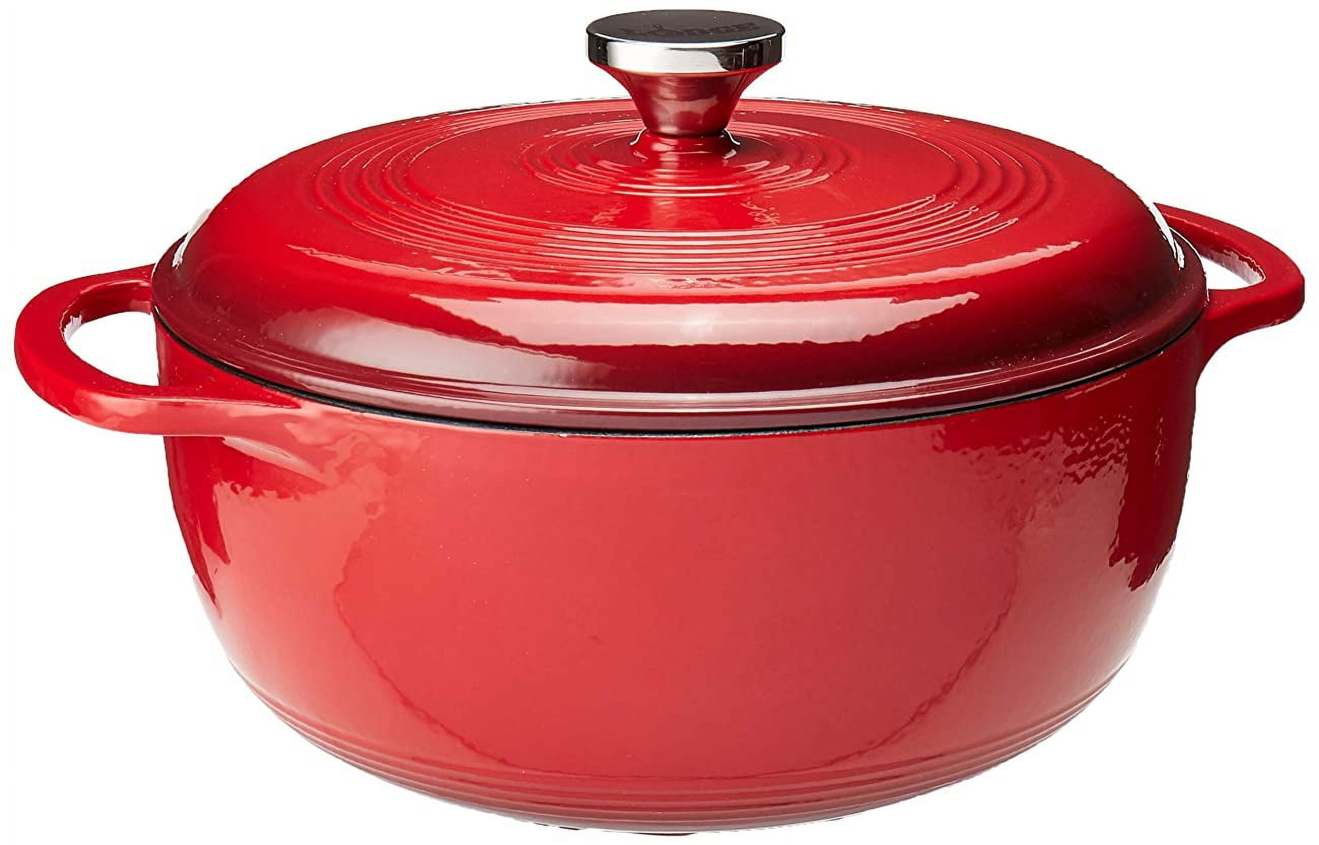 Lodge Enameled Dutch Oven with lid 1.48 gal • Price »