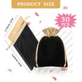 thumbnail image 2 of 30Pcs Velvet Drawstrings Gift Bags Jewelry Pouches Drawstring Candy Bags Velvet Party Favors Present Bag for Wedding Candy Birthday, 6x5Inch, 2 of 6