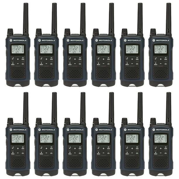 Motorola Talkabout T460 TwoWay Radio, 35 Mile,12 Pack, Dark Blue