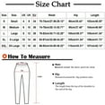 thumbnail image 3 of QUINDOS Women's Casual Pants Wide Leg High Waisted Long Pants Bandage Straight Fit Trousers, 3 of 6