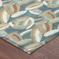 thumbnail image 3 of Addison Rugs Chantille Indoor/Outdoor Transitional Casual Teal Machine Washable Rectangle Rug, 8' x 10', 3 of 8
