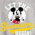 thumbnail image 3 of Mickey & Friends - Let The Shenanigans Begin - Youth Crewneck Fleece Sweatshirt, 3 of 5