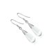 thumbnail image 5 of Qarigey Pendientes colgantes de 2 uds., joyería encantadora, artículo de moda delicado, accesorio para orejas, decoración para mujer, regalo de Ropa, zapatos y accesorios Miscelánea 404 Blanco Qarigey AP016136-02, 5 of 6