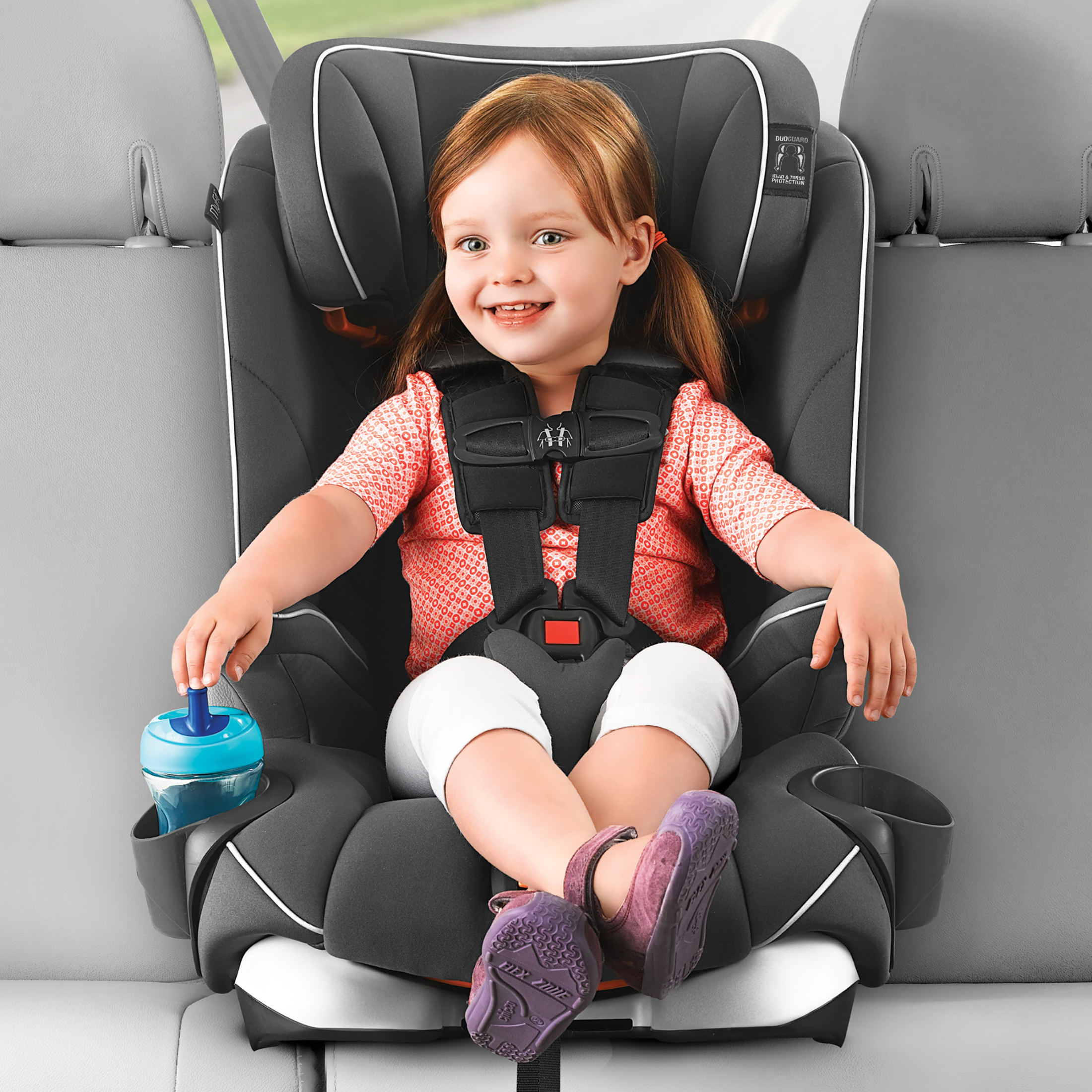 Chicco MyFit Harness and Booster Car Seat - Canyon (Grey/Beige) - image 2 of 8