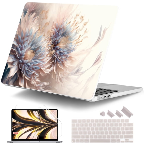 Funda DONGKE para MacBook Air M4 de 13,6 pulgadas con Touch ID