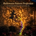 thumbnail image 6 of Halloween Cauldron Garden Stake Light, Flying Witch and Waterfall-Style Colorful LED Projection, Outdoor Yard Decoration for Lawn Patio Walkway, Spooky Party and Fall Seasonal Decor (1PC), 6 of 6