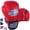 Red, variant on Knockout Boxing Gloves for Men Women, Muay Thai MMA Kickboxing Home Gym Training, Sparing Gloves Pair with Premium Ventilated Palm