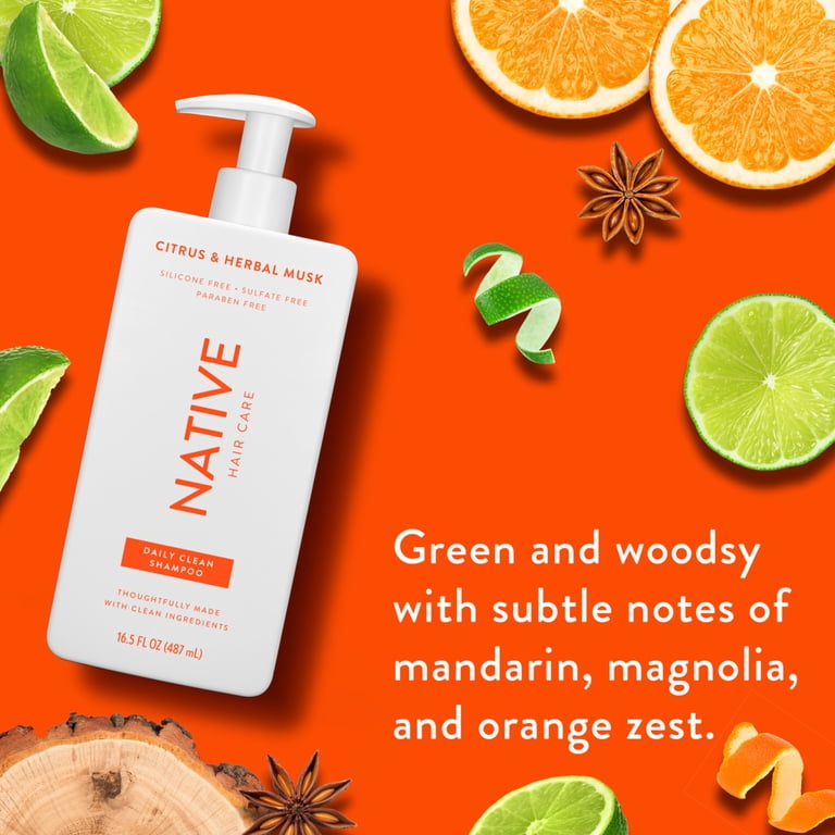 Native Citrus & Herbal Musk Moisturizing Shampoo photo 2