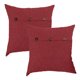 thumbnail image 1 of Funda de almohada Laklulu Farmhouse Snuggle con funda de almohada decorativa para sofá cama y silla de lino vintage de tres botones, 1 of 5