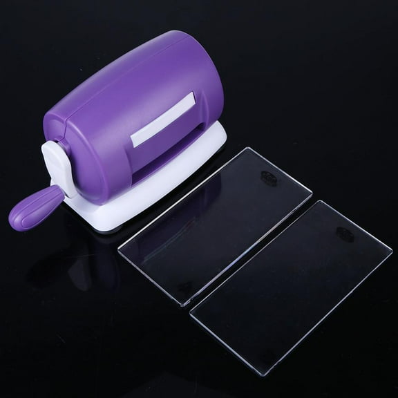 HOMEMAXS 1pc DIY Dies Cutting Embossing Machine Scrapbooking Dies Cutter Paper Die-Cut Machine Home Embossing Dies Tool (Purple)