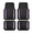 Purple, variant on Road Comforts Car Floor Mats Set, Glitter Car Floor Mats Full Set,Trim-to-Fit All Weather Automotive Floor Mats, Easy-Clean Universal,4 Piece Black Sparkly