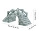 thumbnail image 3 of KAKOWELY Estatua de puente en miniatura, figura de puente, micropaisaje para decorar peceras., 3 of 4
