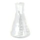 thumbnail image 2 of Frasco Erlenmeyer, 4 uds. de boca estrecha, frasco erlenmeyer, vidrio borosilicato, 50ml, 100ml, 250ml, 500ml, frasco cónico de química para el aprendizaje educativo de laboratorio, 2 of 14