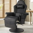 thumbnail image 3 of LVUYOYO Massage Gaming Chair Ergonomic PU Leather High Back Adjustable Seat Width, 3 of 9