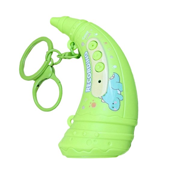 Playful Cartoon Voice Recorder Toy For Children Featuring Sound Effects