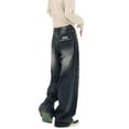 thumbnail image 1 of Jeans Baggy Y2K Harajuku pour Femmes, Mode Urbaine Rétro, Mode d'Automne, Jeans Amples à Jambe Grand pour Femmes, 1 of 5